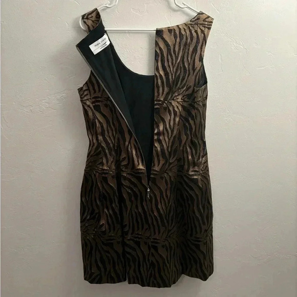 NWT PRABAL GURUNG Printed Jacquard Mini Dress In Animal - Picture 5 of 11